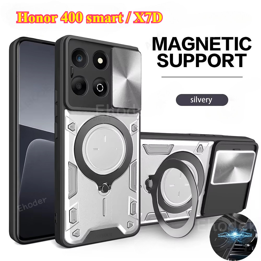 กันกระแทกแม่เหล็กสําหรับ Honor 400 สมาร์ท X7D 4G 5G 2025 โทรศัพท์สําหรับ Honor400smart 400smart Hono