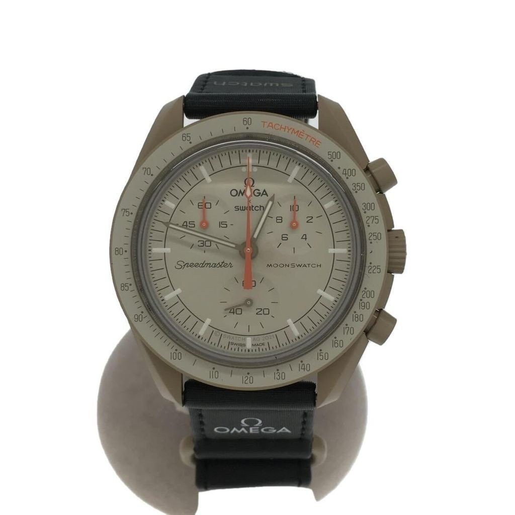 2024 O Mega _ C นาฬิกาข้อมือควอตซ์ผู้ชายโดยตรงจากญี่ปุ่น V3Q5 มือสอง