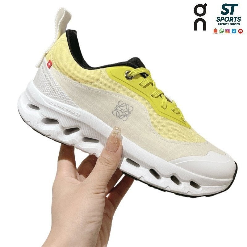 LOEWE LOEWE CLOUDTILT2.0 อินเทรนด์รองเท้าร่วมรองเท้าลําลองผู้ชายผู้หญิงรองเท้าวิ่ง