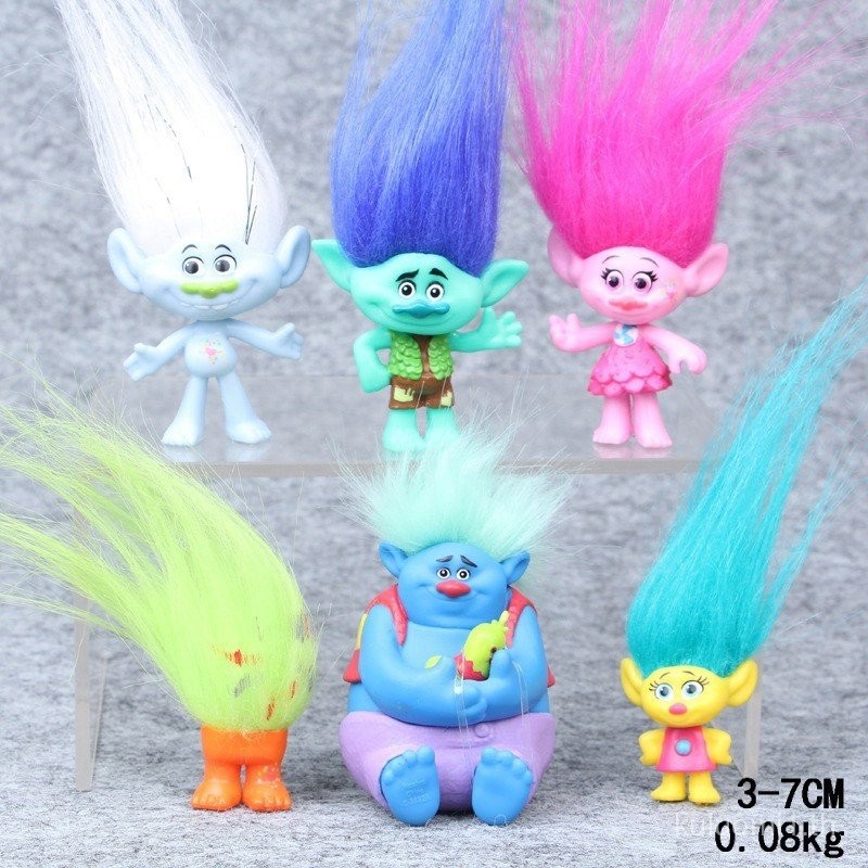 Troll Ugly ตุ๊กตา Troll 6 รูปแบบ Bobby Blanche ตุ๊กตารูปตุ๊กตาตกแต่งของขวัญ