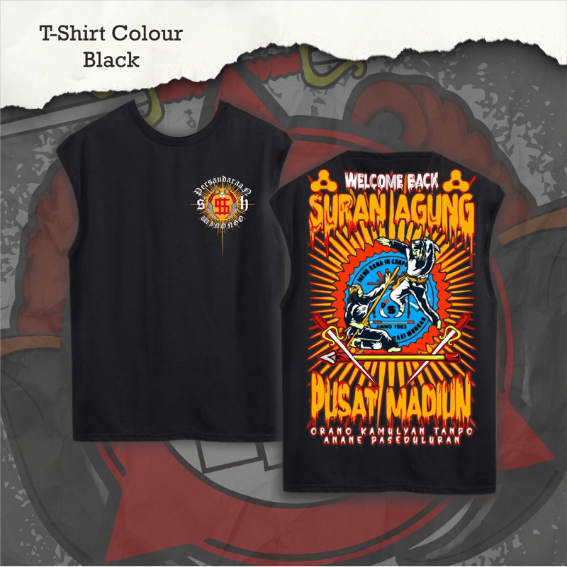 เสื้อยืดไมโครไฟเบอร์ พิมพ์ลาย Welcome Back Suran Agung