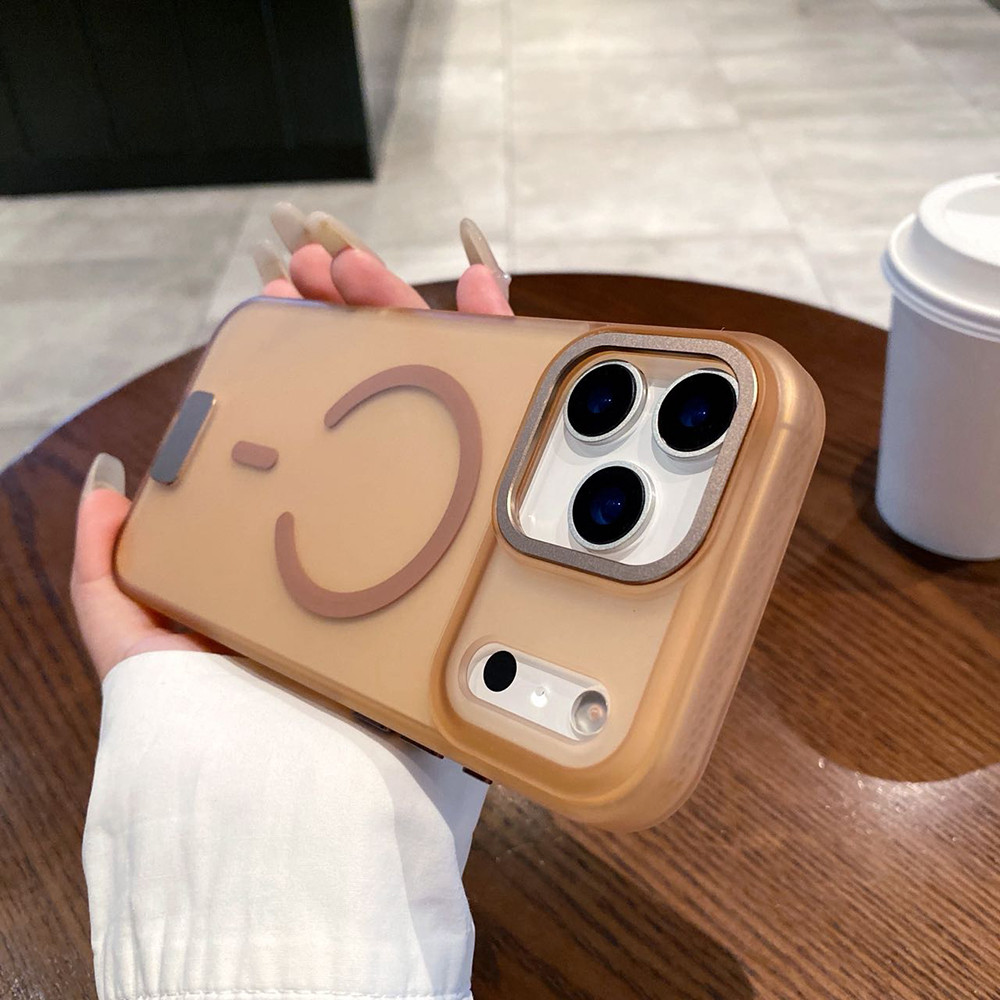 Frosted Matter เคสโทรศัพท์สําหรับ IPhone 17 Pro Max 17Air IP 13 14 15 16 Pro Max 17promax 16promax ฝ