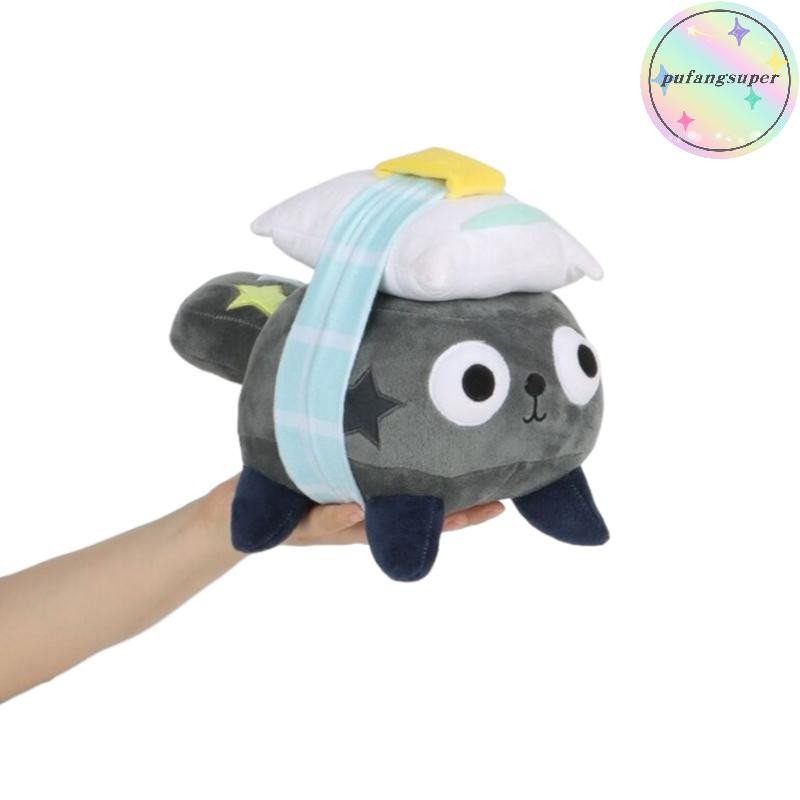 Pufangsuper Dandys World ตุ๊กตาตุ๊กตา 9.84 นิ้ว Pebble จาก Dandys World Plushies ของเล่นนุ่มรูปตุ๊กต