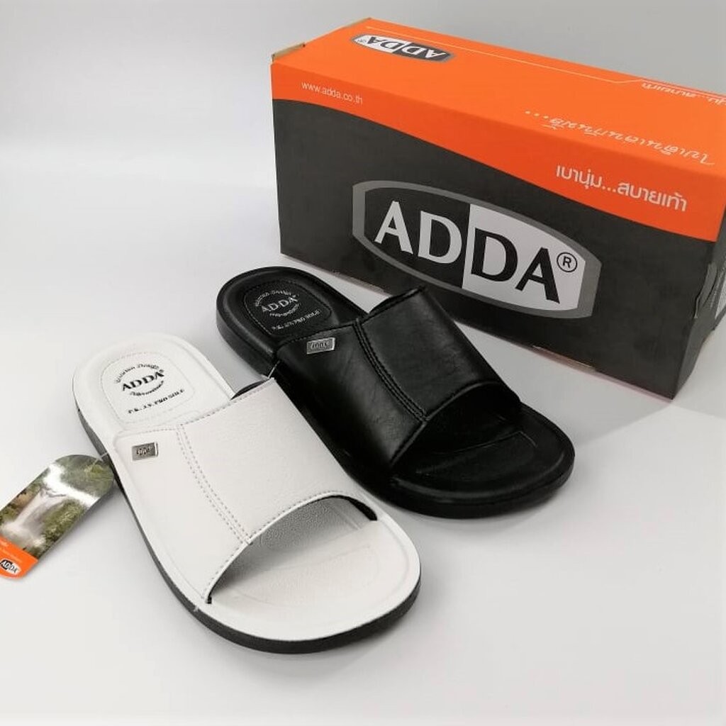 ADDA รุ่น 7Q04 รองเท้าแตะผู้ชาย แบบสวม แอดด้า เบอร์ 39-45