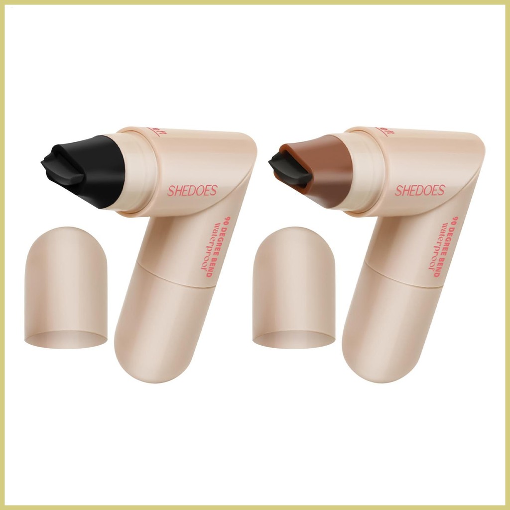 Eye Liner Stamp 2ml Double-Tip Smudgeproof Eye Liner Stamp น้ําหนักเบา Make Up เครื่องมือสําหรับการเ