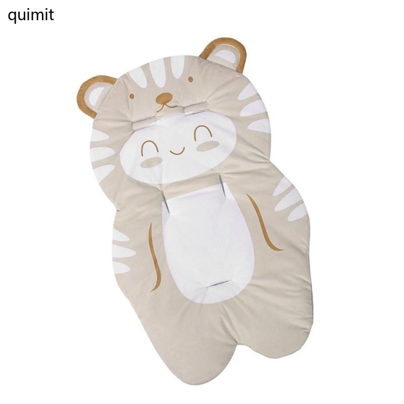QUIM สบายรถเข็นเด็กทารกเบาะรองนั่งเด็กอ่อน Chusion Pad ความปลอดภัยเก้าอี้ป้องกันสําหรับทารกแรกเกิดเด