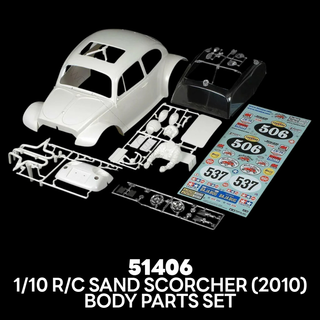 TAMIYA 51406 1/10 R/C Body Parts - Sand Scorcher (2010)
