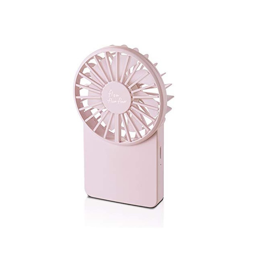 Japan Direct Mail elecom elecom USB Fan USB Handheld Mini Fan สีชมพู พกพาสะดวก