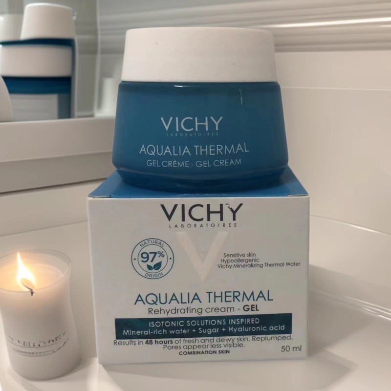 พร้อมสต็อก * พร้อมส่ง Vich Vich Vich Hot Spring Mineral Moisturizing Hydrating Cream Refreshing Gel 