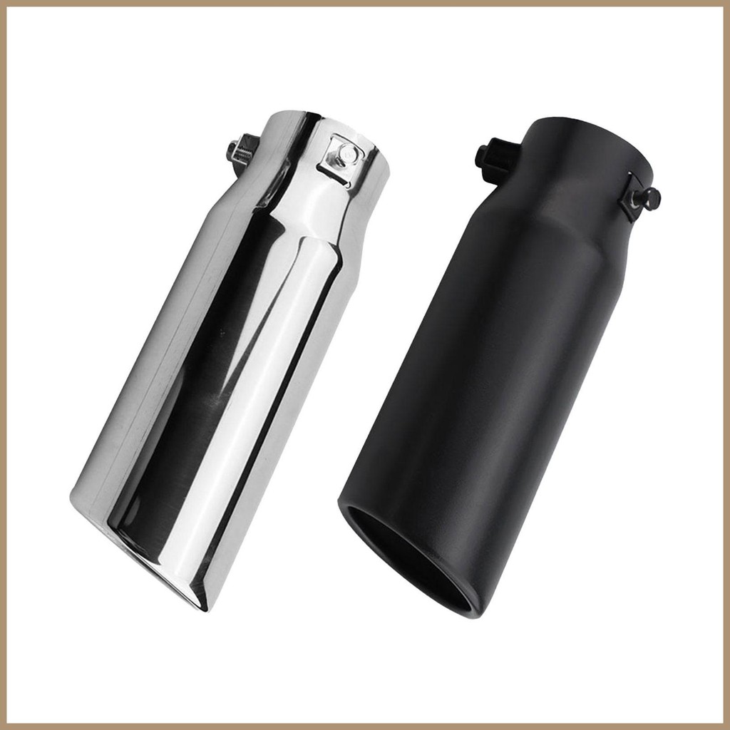 รถท่อไอเสีย Silencer เครื่องยนต์ชิ้นส่วนไอเสีย Silencer Muffler Tip ท่อไอเสีย Silencer สแตนเลส abrte