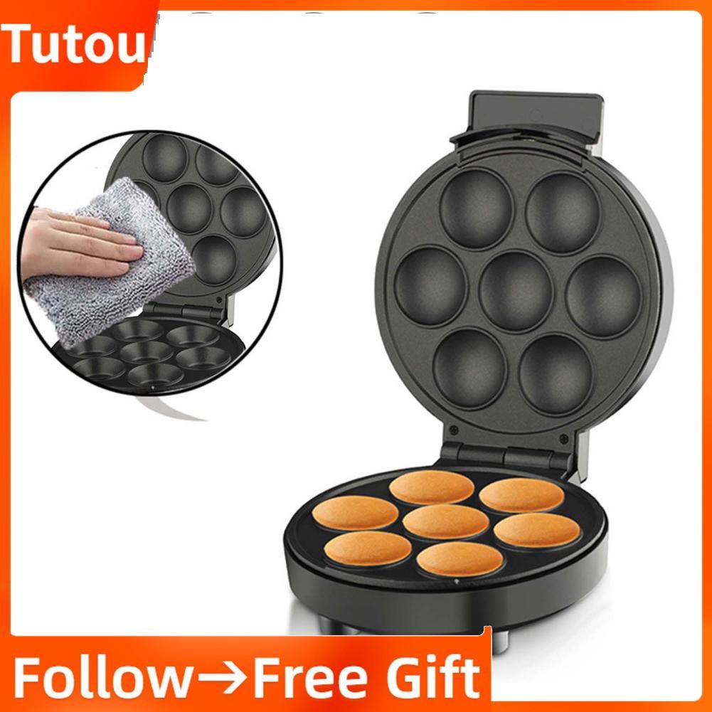 Tutoushop Tutoushop-th Topincn Cake Machine Machine Machine Double Sided Cupcake Pizza Pancakes Tako