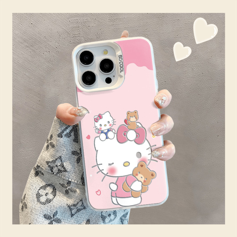 HelloKitty สําหรับ Vivo Y17 Y12 Y12S Y30 Y7S Y50 Y100 S10 S10E V23E V23 V25 V27 V29 X60 X70 X80 X90 