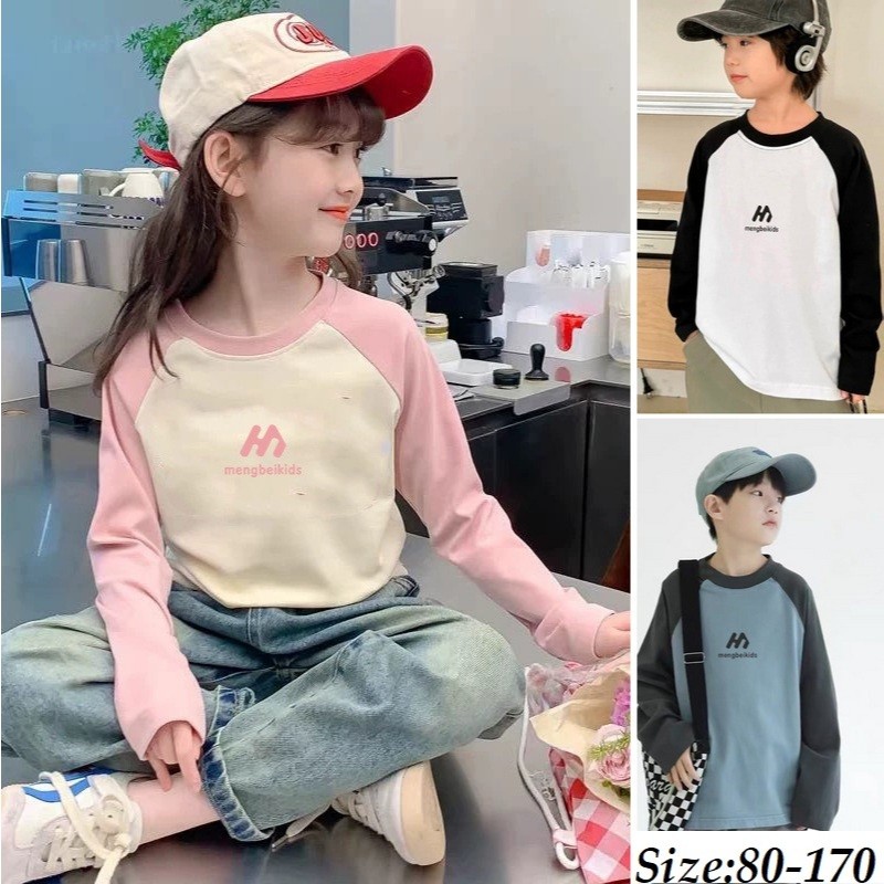 COCO เสื้อแขนยาวเด็ก ใส่ได้ทั้งเด็กชาย เด็กหญิง คอมกลม รุ่นA6250