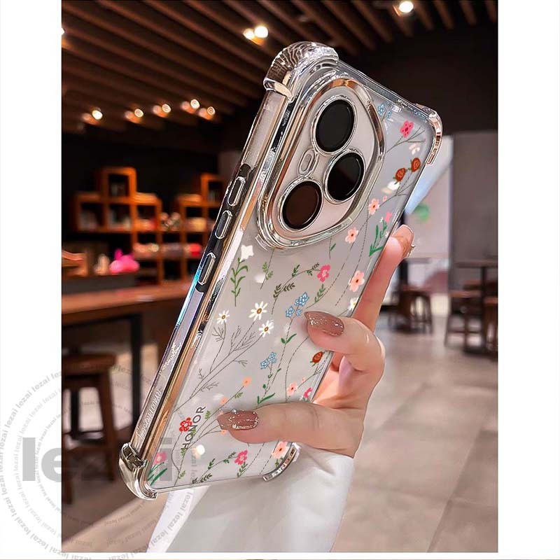 เคส Honor 400 Pro Honor400 Pro 400 Lite 5G Honor400 Honor400Pro5G เคสนิ่มกันกระแทกใสหรูหรา Glitter ดีไซน์ใหม่