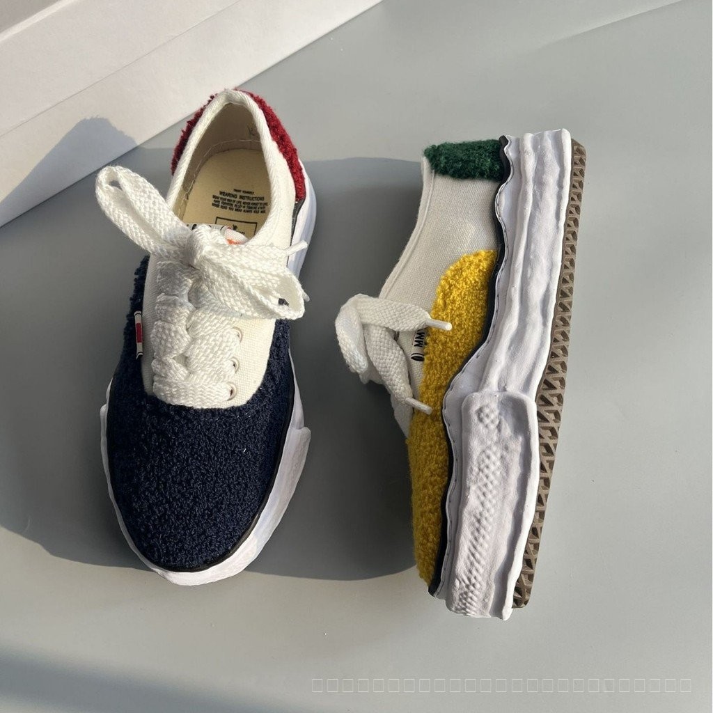 MMY Mihara Yasuhiro Canvas Shoes Thick Sole Versatile Comfortable Unisex Japanese Style Height-Incre