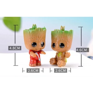 เบบี้กรู๊ท Baby Groot ตุ๊กตาจิ๋ว โมเดลจิ๋ว แต่งสวน ตุ๊กตาแต่งสวนจิ๋ว ตุ๊กตาจัดสวนถาด