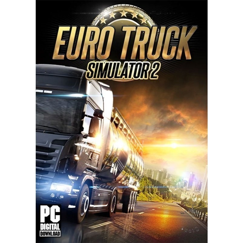 เกมขับรถบรรทุก Euro Truck Simulator 2 รวมทุก DLC [PC/Notebook]