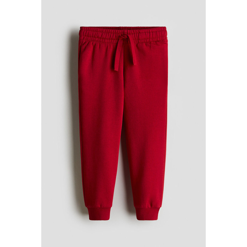H&M(เอชแอนด์เอ็ม) กางเกงจ็อกเกอร์ด้านในขนปุย Boys Brushed-inside joggers 1260878_10
