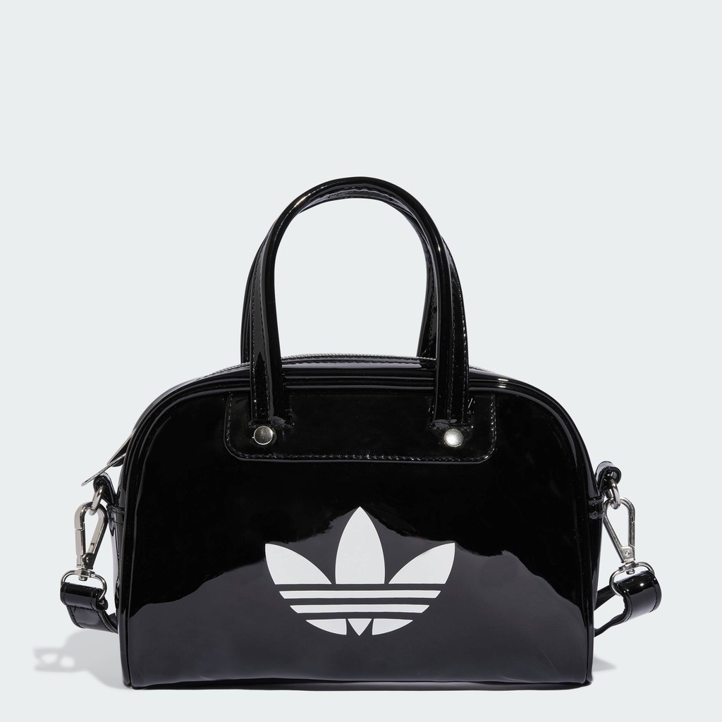 adidas ไลฟ์สไตล์ กระเป๋าโบว์ลิ่งขนาดเล็ก Adicolor Unisex สีดำ JX0247