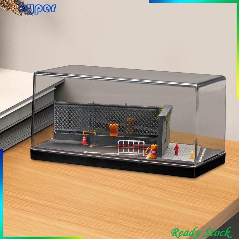 [Hyper] 1/64 Diorama Car Display Case Show Case Collectible Simulation Protection
