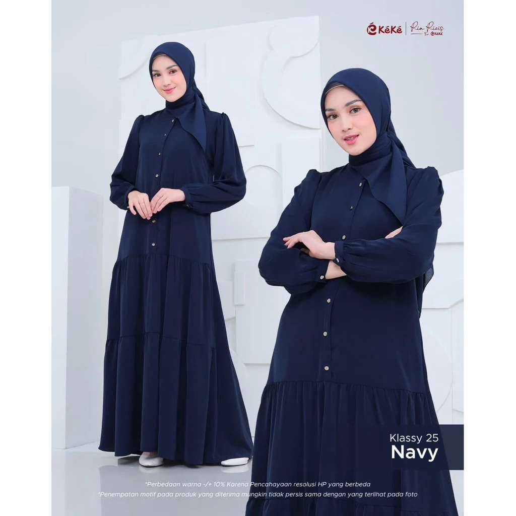 KEKE ADULT GAMIS KLASSY 25 NAVY