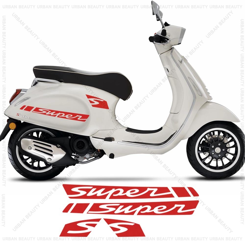 สําหรับ Vespa GTS 250 GTS 300 GTV 250 GTV 300 GTS250 GTS300 GTV300 GTV300 สกู๊ตเตอร์สติกเกอร์ชุด Sid