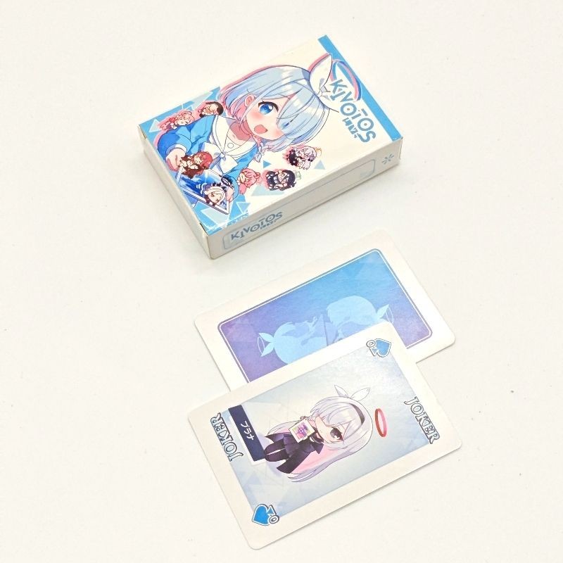 สินค้าแอนิเมชั่น KIVOTOS LIVE Blue Blue File BA Fan Board Game Poker และ UNO Dual-use Cards