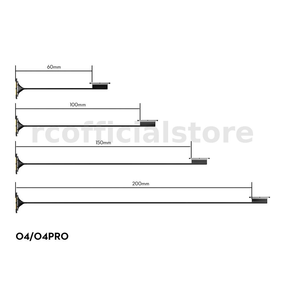 Flywoo O4 / O4 PRO 5/10/15/20 ซม.โคแอกเซียลแบบยืดหยุ่นสําหรับ O4 / O4 PRO Air Unit FPV Racing Drones