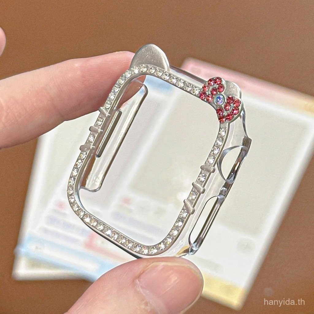 Hollow เคสป้องกันสําหรับนาฬิกา Huawei Fit 4 Pro Bling ผู้หญิงกรอบกันชน Huawei Watch Fit 3 กรณี