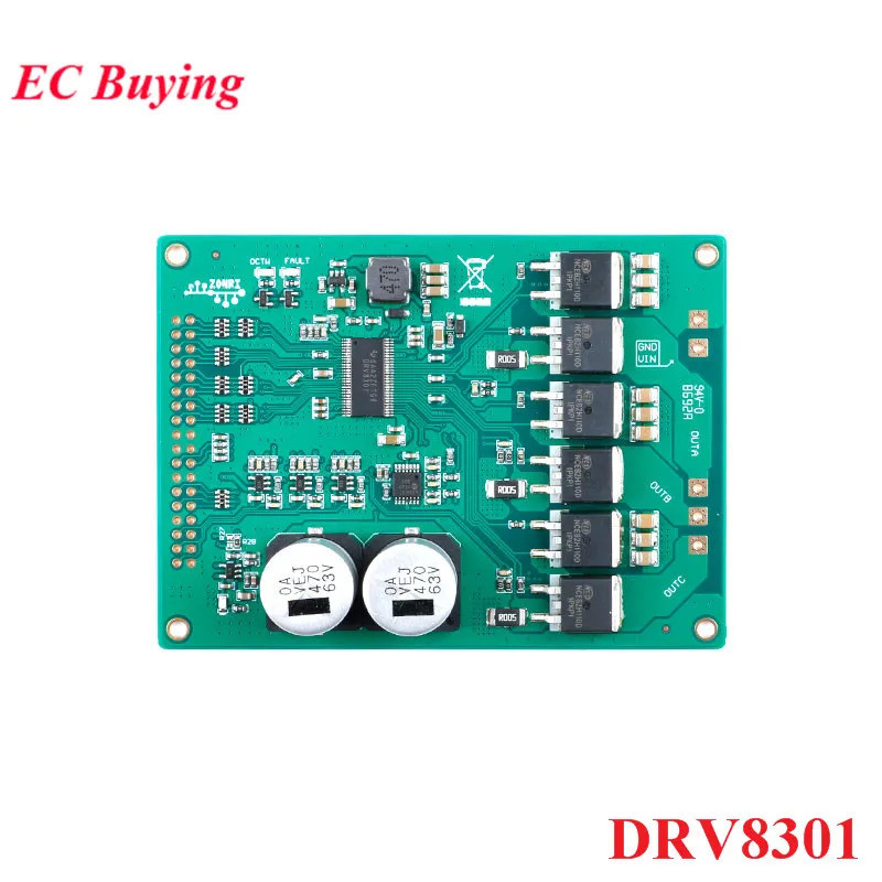 DRV8301 โมดูลไดรฟ์มอเตอร์กําลังสูง ST FOC Vector Control BLDC Brushless PMSM Driver Development Boar