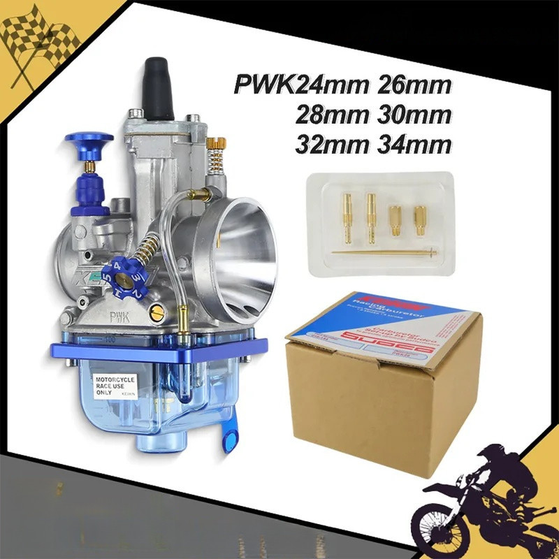2T 4T สกู๊ตเตอร์ ATV Dirt Bike Universal Racing คาร์บูเรเตอร์สําหรับ KEIHIN KOSO OKO PWK 24 26 28 3