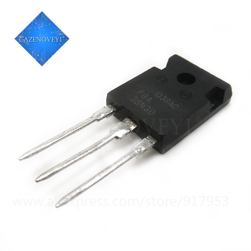 ชิป FQA38N30 38N30 TO-247 10 ชิ้น