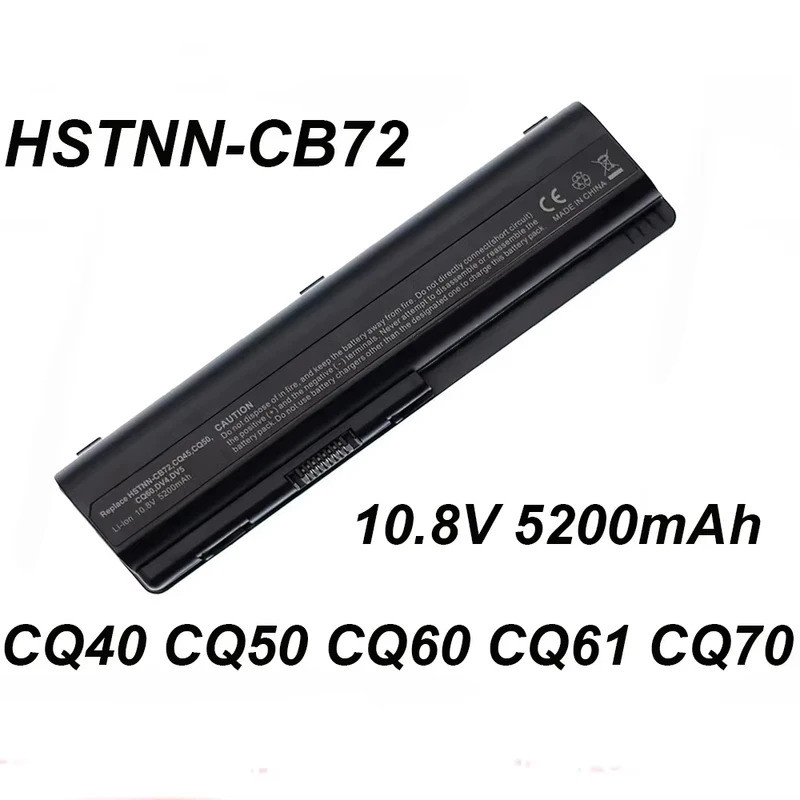 HSTNN-CB72 HSTNN-IB72 5200mAh แบตเตอรี่แล็ปท็อปสําหรับ HP Compaq Presario CQ40 CQ45 CQ50 CQ60 CQ61 C