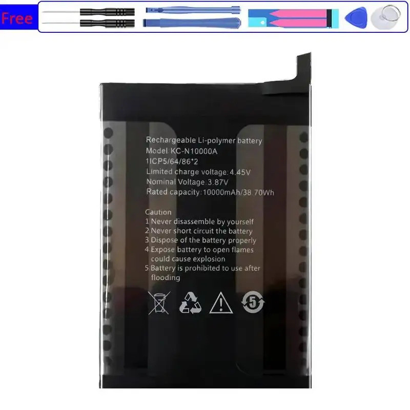 KC-N4800A KC-N5000A (Air1) แบตเตอรี่โทรศัพท์มือถือ 4800-15000Mah สําหรับ Oukitel IIIF150 Air B2 H202