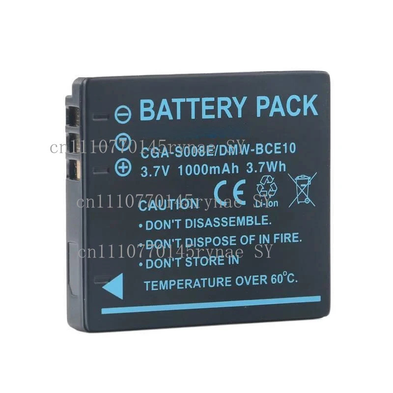 สําหรับ Leica BP-DC6 BP-DC6-E BP-DC6-U 1000mAh แบตเตอรี่ลิเธียมไอออน/เครื่องชาร์จเข้ากันได้กับ C-LUX