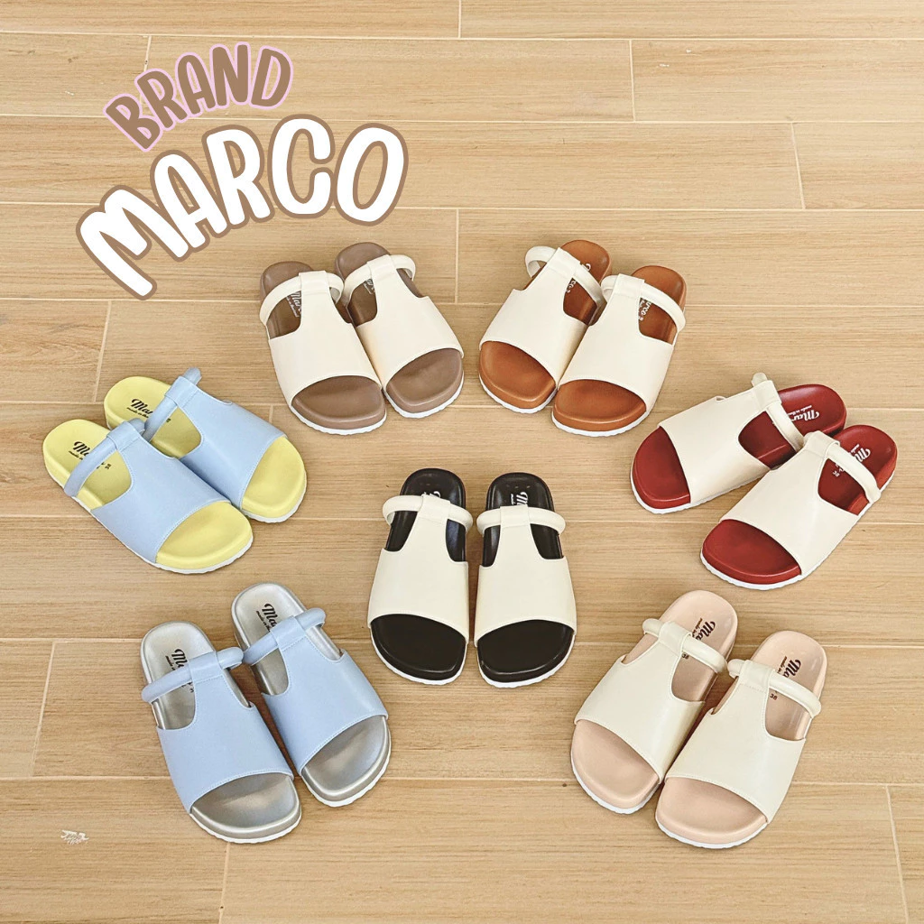 รองเท้าแตะ แบรนด์ MARCO รุ่น G1009 รองเท้าแตะผู้หญิง แฟชั่นเกาหลี รุ่นขายดี