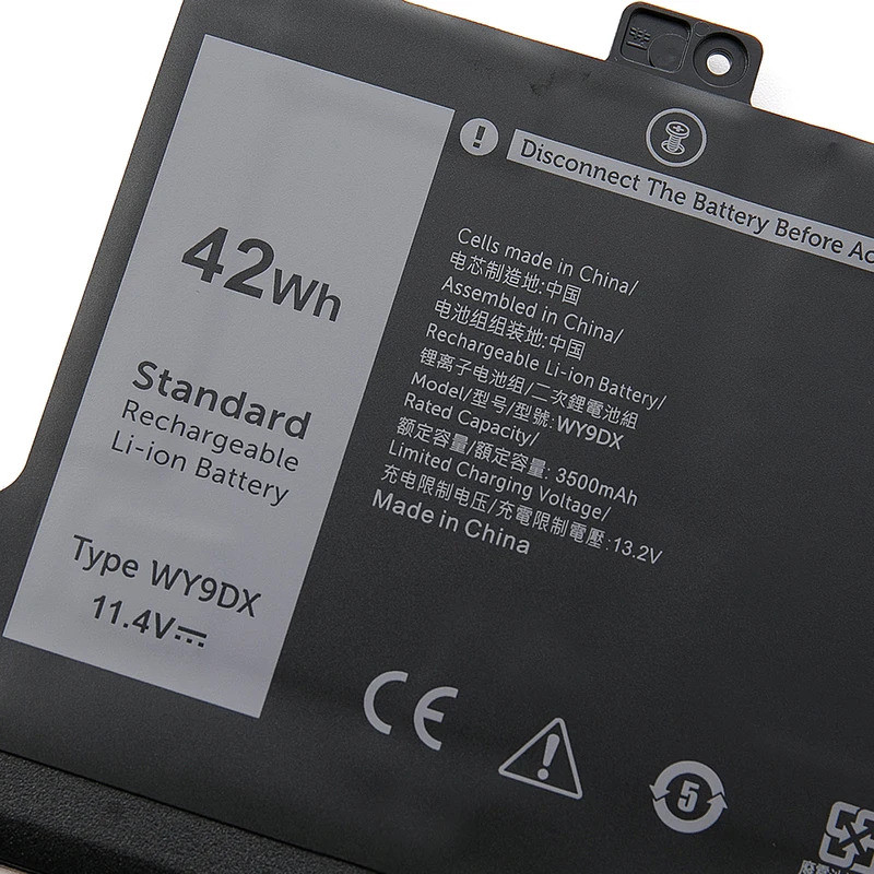 SUOZHAN WY9DX แบตเตอรี่แล็ปท็อปสําหรับ Dell Latitude 5520 5420,Precision 3560,P104F P137G,01K2CF,075