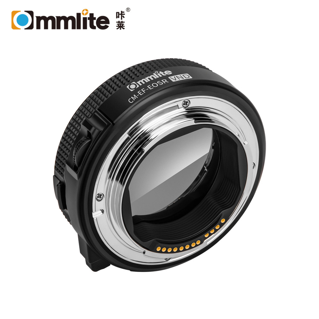 Professional CM-EF-EOSR VND Commlite AF Mount Adapter จากเลนส์ EF/EF-S ถึง EOSR/RF กล้อง Variable ND