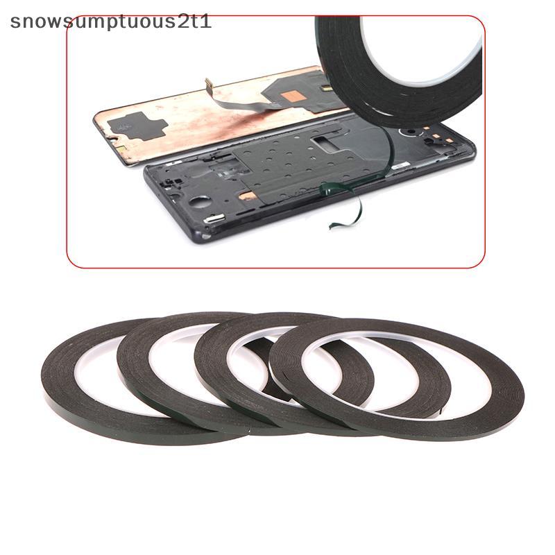 [ใหม่] 2-5 มม.10M Bla Strong เทปกาวม้วนสําหรับแท็บเล็ต LCD Touch Glass กรอบ Ba Cover ซ่อมกาวสองด้านสําหรับโทรศัพท์ [TH]