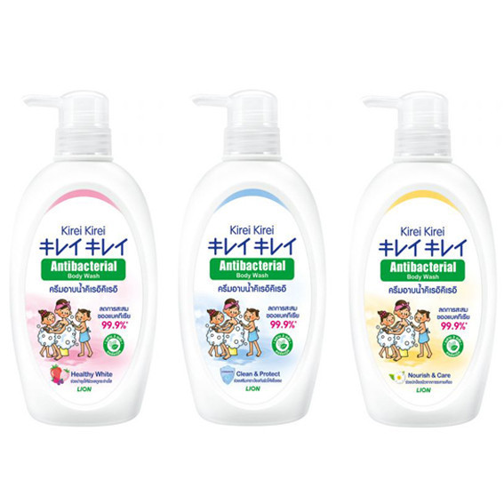 241.KIREI KIREI ครีมอาบน้ำ คิเรอิ คิเรอิ ANTIBACTERIAL BODY WASH ขวดปั้ม 500 มล.