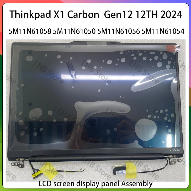 สําหรับ Lenovo Thinkpad X1 คาร์บอน 12th Gen12 21KC 21KD หน้าจอ LCD แผงจอแสดงผล 5M11N61050 5M11N61058