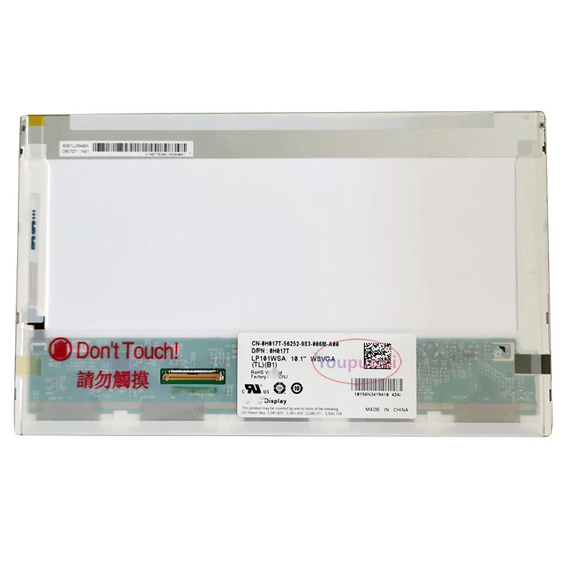แล็ปท็อปหน้าจอ LCD สําหรับ Dell Inspiron mini 1018 N101L6-L0B/L0A/L02 b101aw03 hsd101pfw2 10.1 นิ้วเ