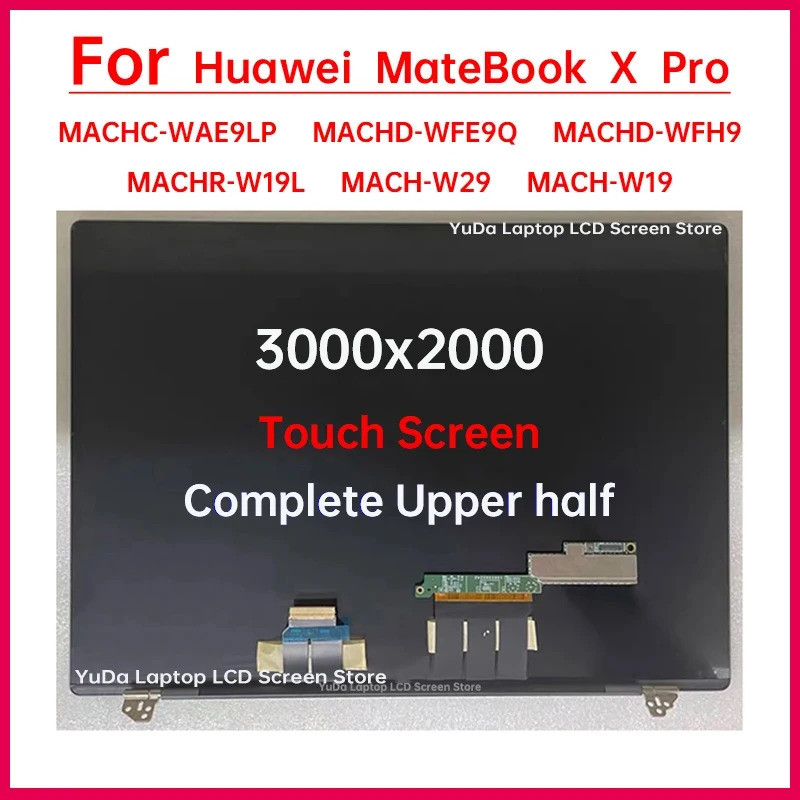 สําหรับ Huawei MateBook X Pro MACHC-WAE9LP MACHD-WFE9Q WFH9 MACHR MACH-W29 W19 หน้าจอสัมผัสจอแสดงผล 