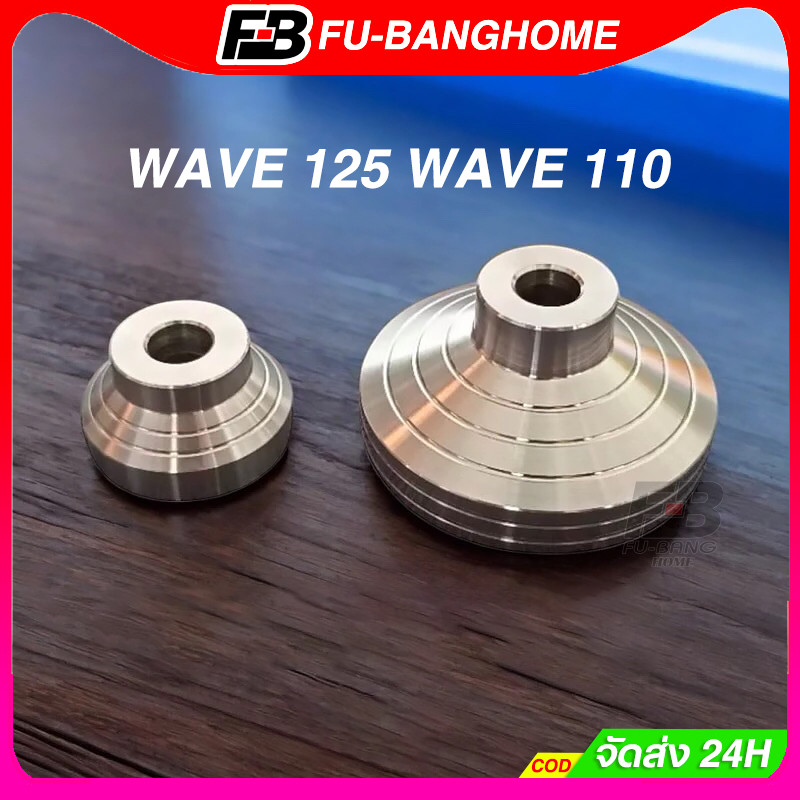 FU-BANG บูทล้อหน้าเวฟ125 หัวเถิกใส่S/ i /R บังลมดิจิตอล/Wave110 งาน มิเนียม