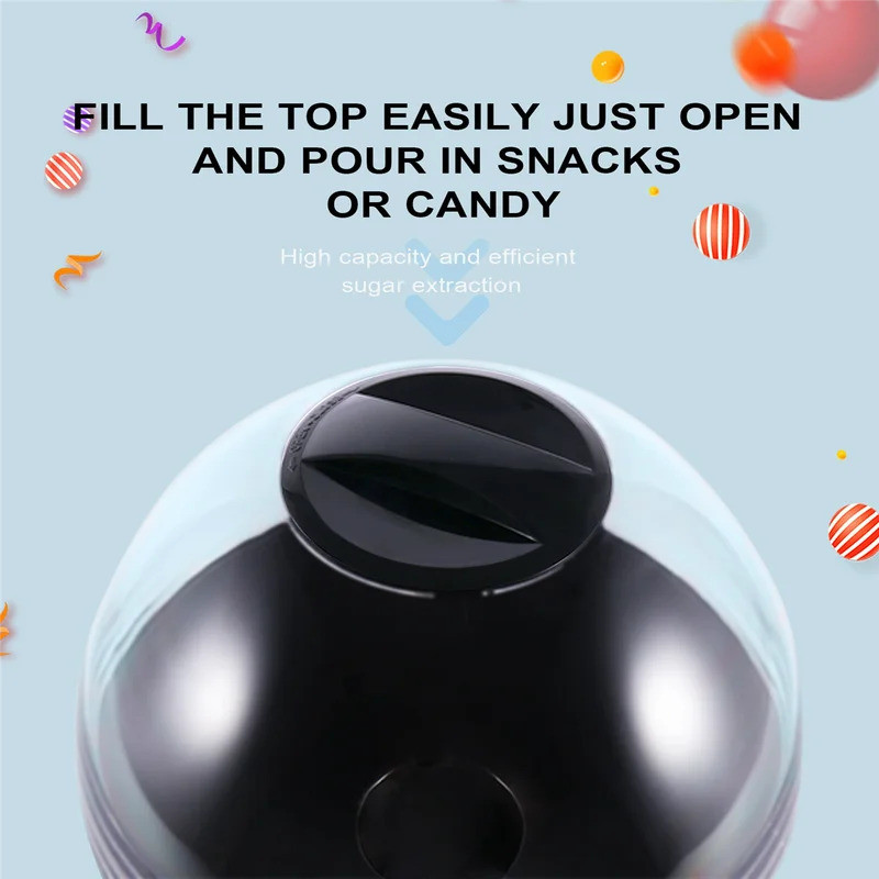 HOT งานแต่งงาน Candy Dispenser เซ็นเซอร์อัตโนมัติ ABS Vintage Gumball Mini Bubble Gum Candy Machine,