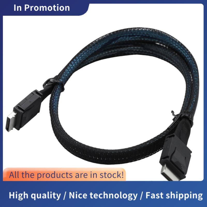 สาย Oculink PCIe 4.0 SFF 8611 4i สายต่อชาย 40 ซม.OCuLink PCIe PCIe PCI Express สําหรับ Oculink EGPU 