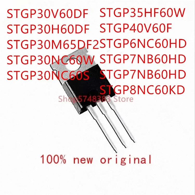 10 STGP30V60DF STGP30H60DF STGP30NC60W STGP30NC60S STGP35HF60W STGP40V60F STGP6NC60HD STGP7NB60HD ST