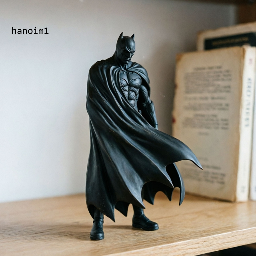 Fine Detail Superhero Model, ค้างคาวซูเปอร์ฮีโร่, รูปปั้นพิมพ์ 3D, ชิ้นส่วนแสดงห้องนั่งเล่น, ตกแต่งโต๊ะทํางาน, ตกแต่งสีดําด้าน, ปั้น 3D ที่มั่นคง, ฝีมือเรียบ St