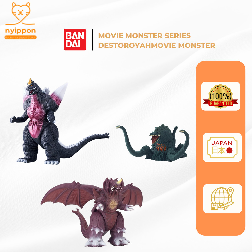 Bandai Godzilla Movie Monster Series DestoroyahMovie Monster Series Space Godzilla Biollante