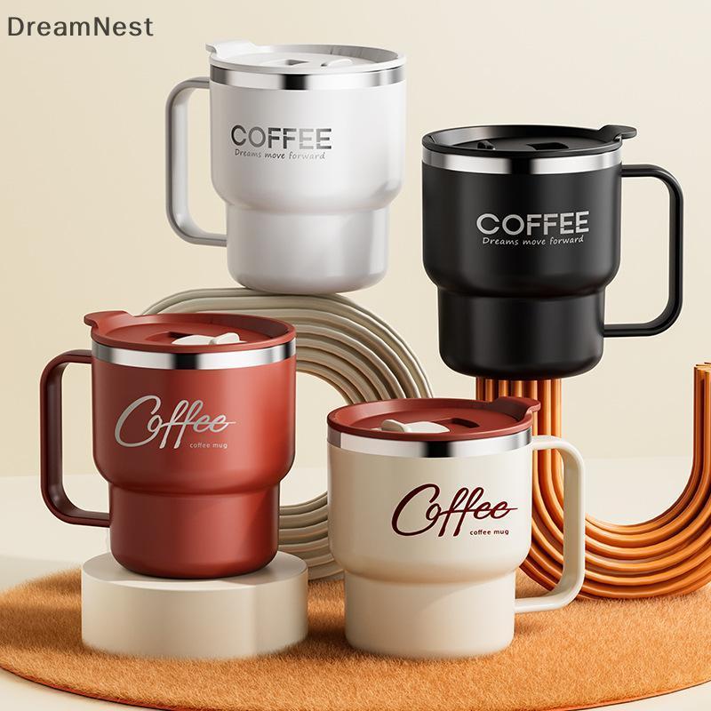 [DreamNest] ถ้วยกาแฟหุ้มฉนวน Double Wall 304 สแตนเลสพร้อมที่จับเครื่องล้างจานปลอดภัยสําหรับผู้ที่ชื่นชอบการชากาแฟ (th)